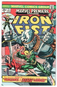 Marvel Premiere #21 (1975) Iron Fist [Key Issue]