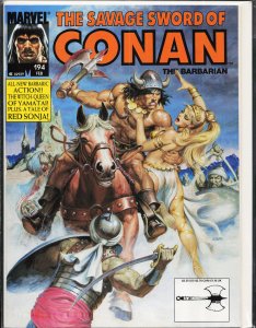 The Savage Sword of Conan #194 (1992) Conan