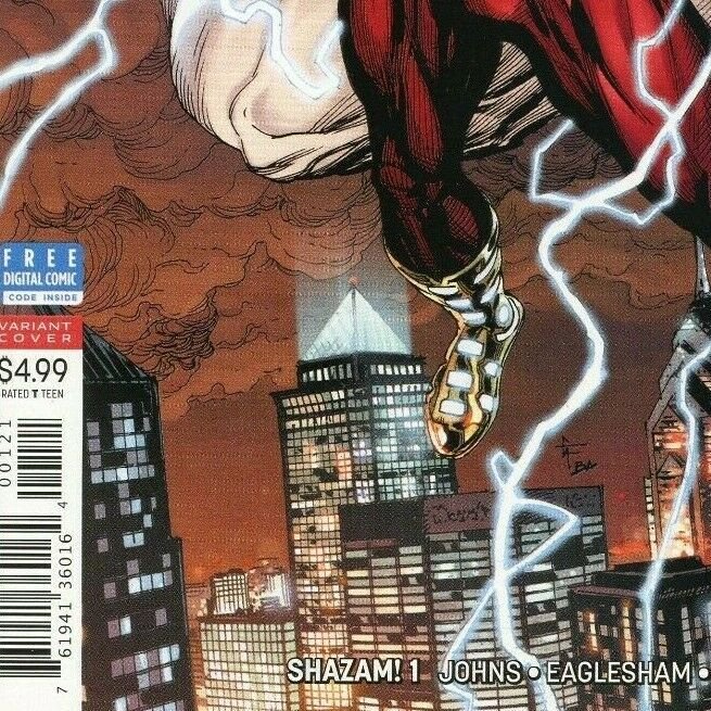 SHAZAM! #1 Gary Frank Variant Cover DC Comics 2018