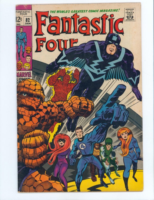 Fantastic Four #82 (1969) 1st Appearance of Zorr