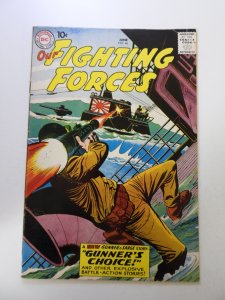 Our Fighting Forces #46 (1959) FN+ condition date written on front cover