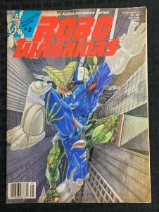 1988 ROBO WARRIORS Magazine #2 FN- 5.5 Brad Parker CFW / Fisherman Collection