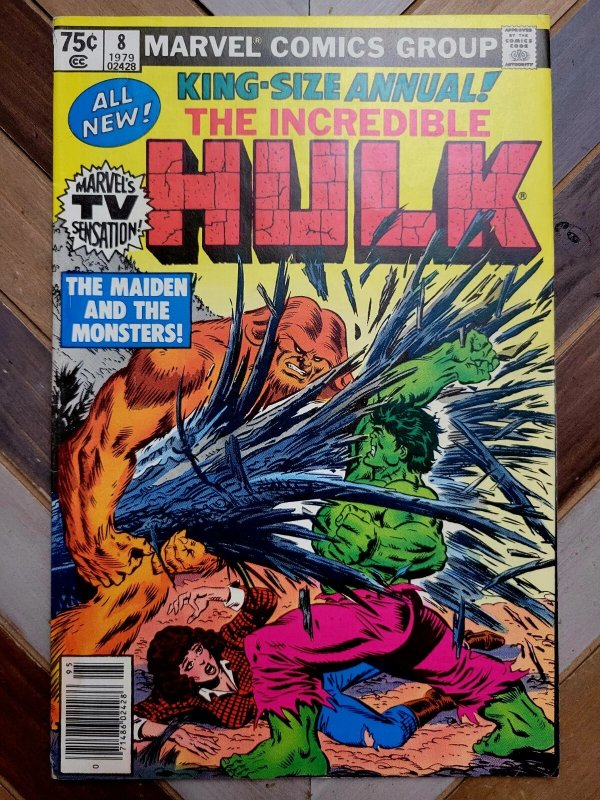 Lot of 6: INCREDIBLE HULK: ANNUAL Comics (Marvel 1979-92) Bruce Banner
