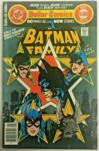 BATMAN FAMILY#17 FN/VF 1978 DC BRONZE AGE COMICS