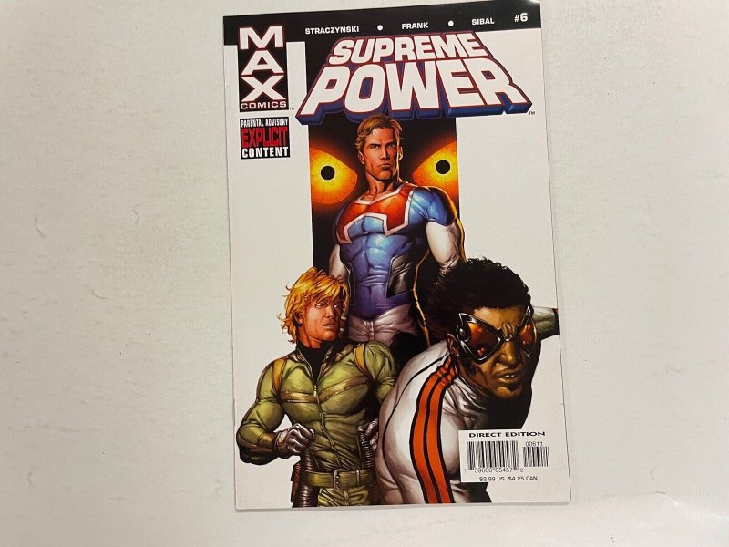 3 Supreme Power Max Comics # 6 7 8   15 NO10