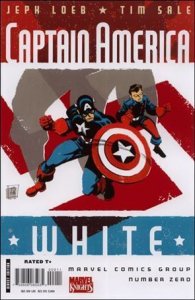 Captain America: White 0-B White Cover FN