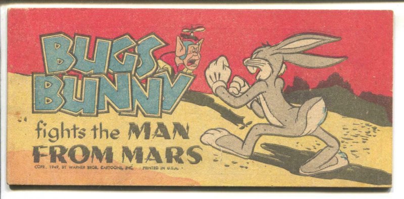 Bugs Bunny Quaker Puffed Wheat Giveaway #C-4 1949-Man From Mars-VG/FN