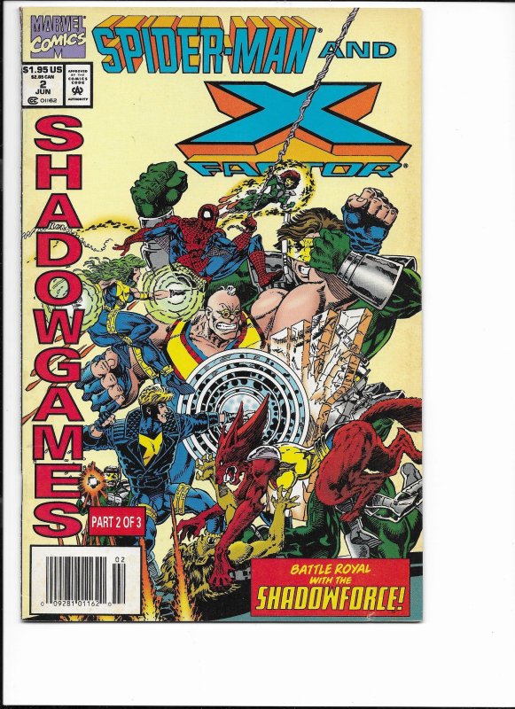 Spider-Man and X-Factor: Shadowgames #2 (1994)