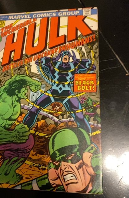 The Incredible Hulk #175 (1974)vs the inhumans