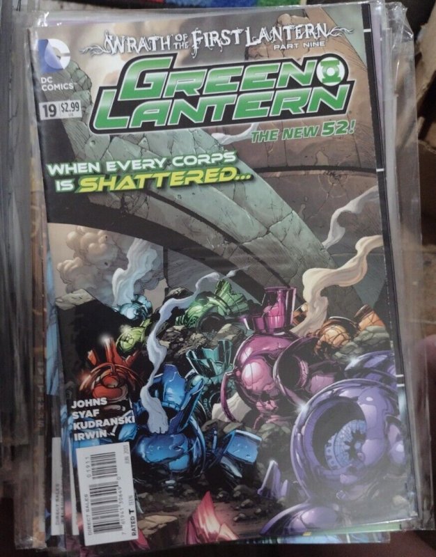 GREEN LANTERN #19 2013 DC the new 52   wrath of the first lantern  pt 9