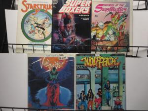 Marvel Graphic Novels 21 diff Spider-Man Cloak/Dagger Iron Man She Hulk Fine/F+