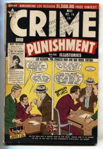 Crime and Punishment #13--1949--Biro cover--Mary Sullivan--Golden-Age comic book