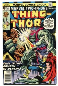 MARVEL TWO-IN-ONE #23 Thing-Thor 1977 VF/NM