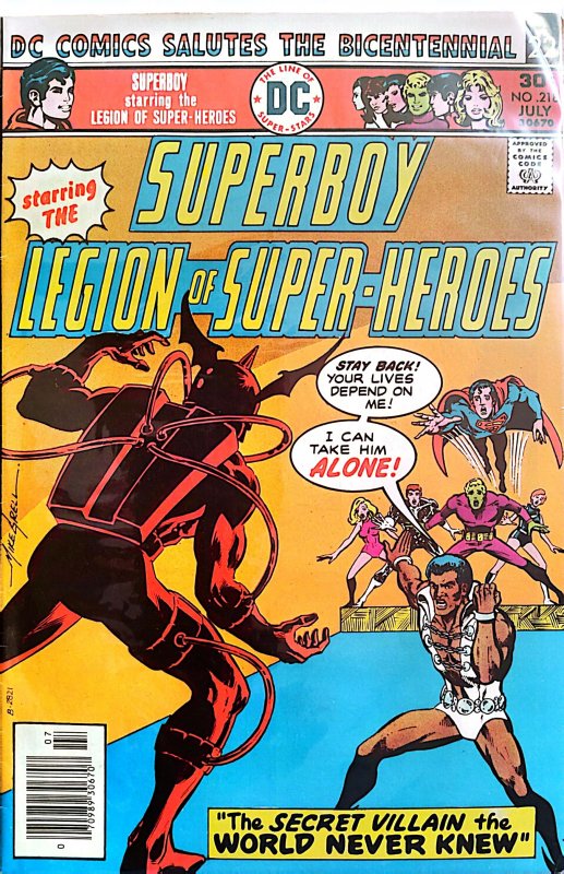 Superboy And The Legion Of Super Heroes 218 1976 Comic Books Bronze Age Dc Comics 2498