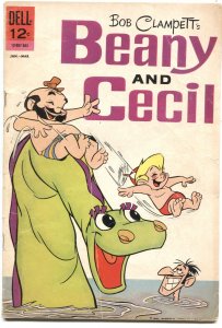 BEANY AND CECIL #3-1963-BOB CLAMPETT’S FAMOUS COMIC CHARACTERS-DELL
