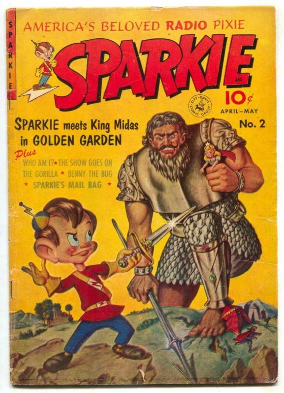 Sparkie #2 1952- King Midas Golden Garden FN-