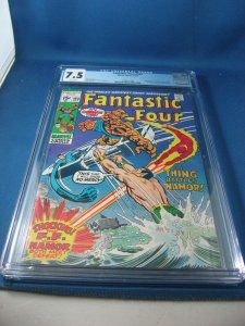 FANTASTIC FOUR 103 CGC 7.5 WHITE PAGES  MARVEL 1970 MAGNETO