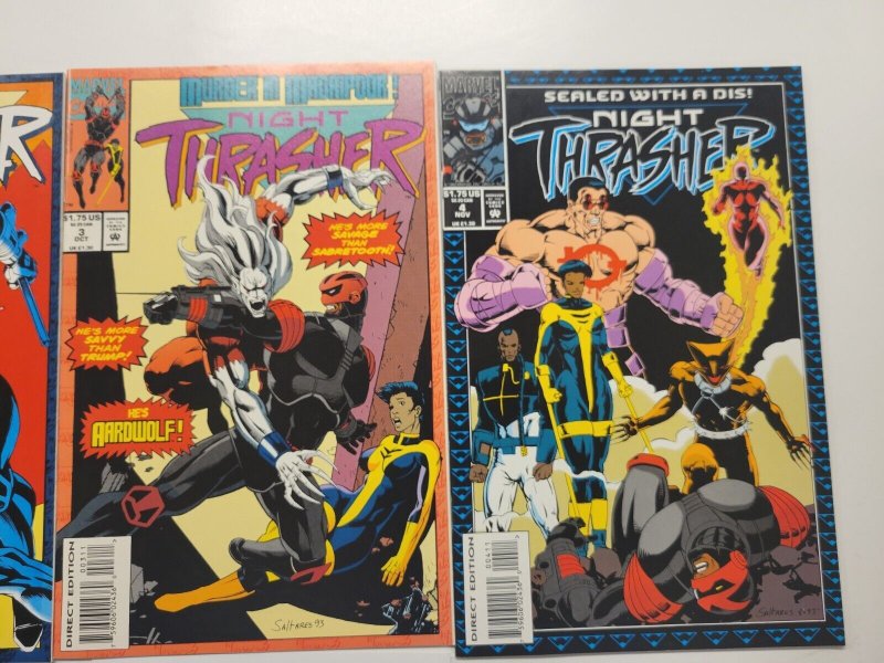 3 Night Thrasher Marvel Comic Books #2 3 4 99 TJ10