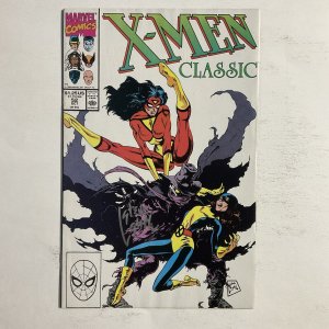 X-Men Classic 52 1990 Signed by Steve Lightle Marvel NM near mint