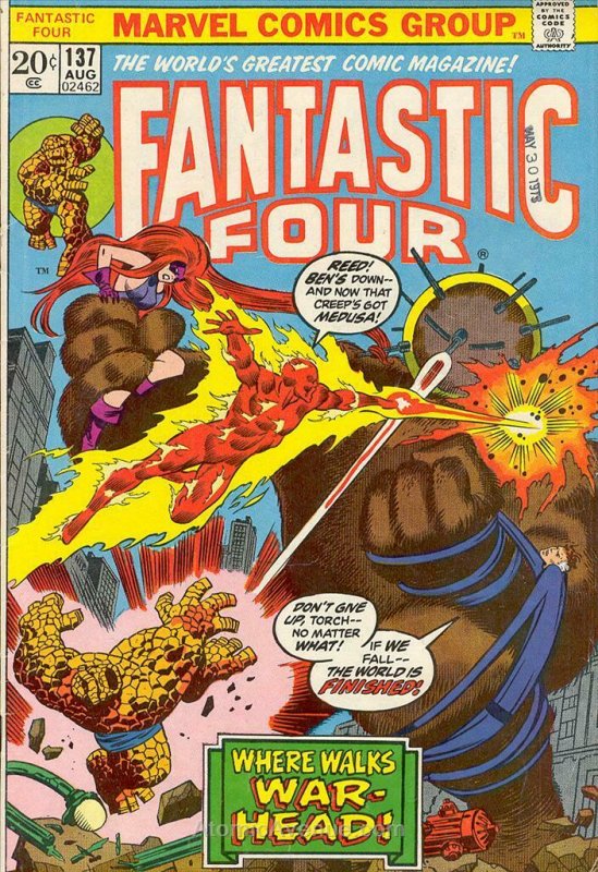 Fantastic Four (Vol. 1) #137 VG; Marvel | low grade comic - save on shipping - d