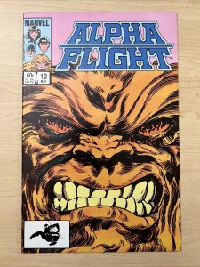 Alpha Flight #10 High Grade