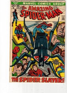 The Amazing Spider-Man #105 (1972) VF+ High-Grade Spidey Slayer! Lynchburg CERT!