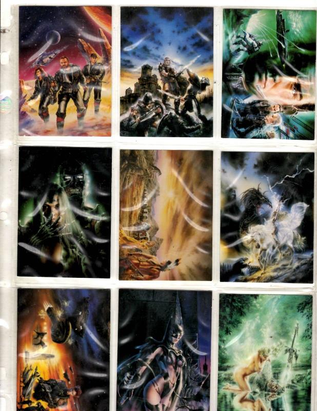 Lot Of 90 Forbidden Universe Trading Cards 1994 Luis Royo Sci Fi Art J339