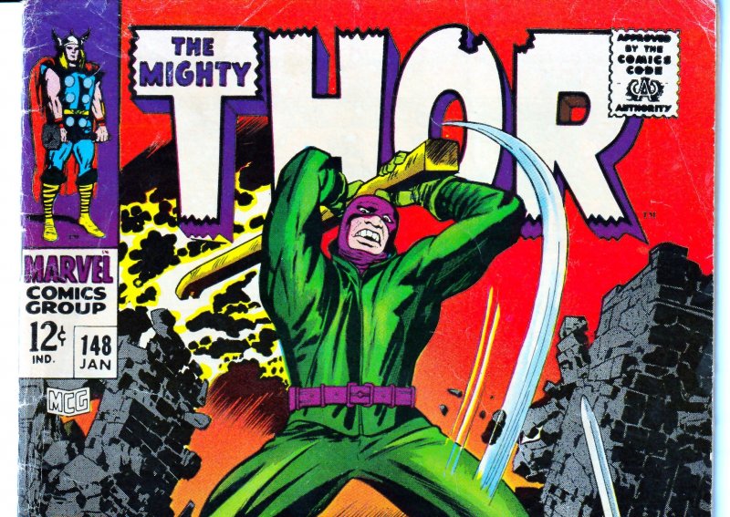 Thor(vol. 1)#148 1st APP. OF THE WRECKER