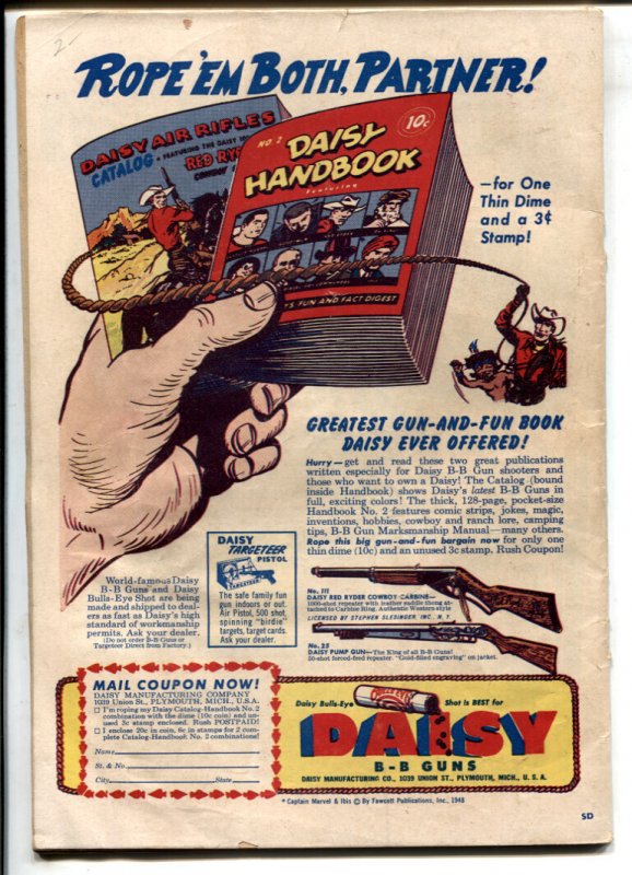 Super Duck #25 1949 Archie Golden Age Comic- Octopus cover