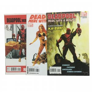 Deadpool Merc With A Mouth #1 #8 #9 Lot Set 1st Betty Swanson Tigra Suydam 2009