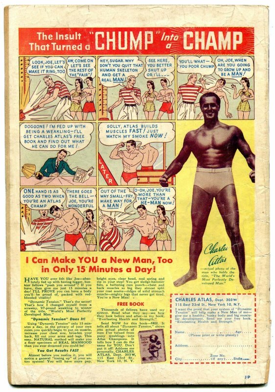 JOE PALOOKA #37 1949-HARVEY COMICS-JOE AS A BOY-BOXING VG