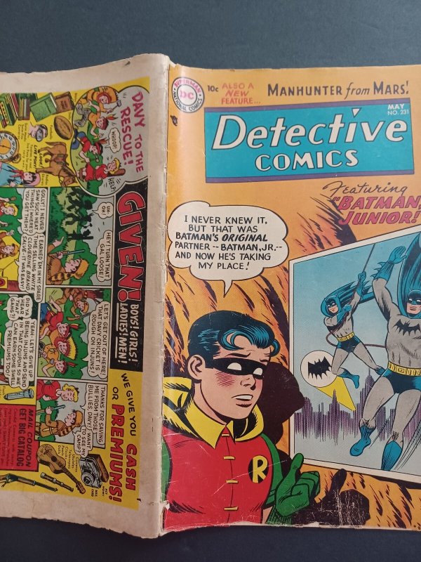 Detective Comics #231 - Batman - Robin - 1956 - FR/GD