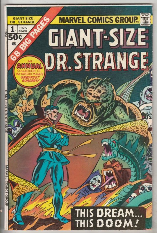 Giant-Size Doctor Strange #1 (Nov-75) NM- High-Grade Dr.Strange