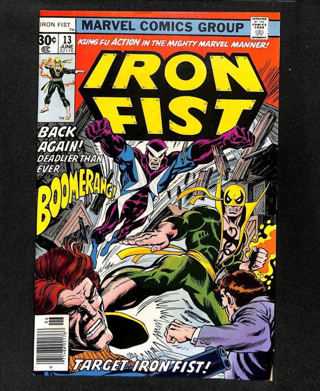 Iron Fist #13 Boomerang Appearance!