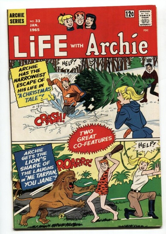 Life With Archie #33 comic book 1965-Betty & Veronica- Tarzan parody FN+ 