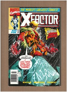 X-Factor #136 Newsstand Marvel Comics 1997 SABRETOOTH MYSTIQUE VF+ 8.5