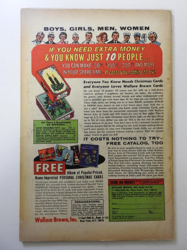 Fantasy Masterpieces #4 (1966) GD/VG Condition 1 in spine split, sticker on fc