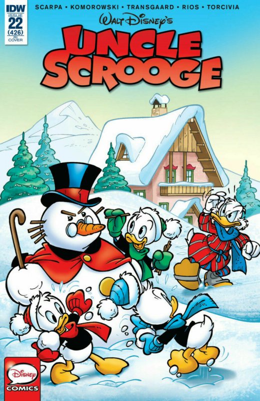 UNCLE SCROOGE #22 1:10 RETAILER INCENTIVE VARIANT COVER NM.  