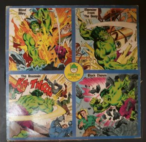 Incredible Hulk Record Four Stories - Peter Pan 8216 - 1975 - GD/VG
