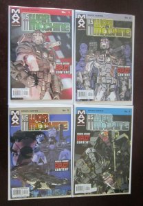 US War Machine comic 2 sets all 15 different books 6.0 FN (2001-03)