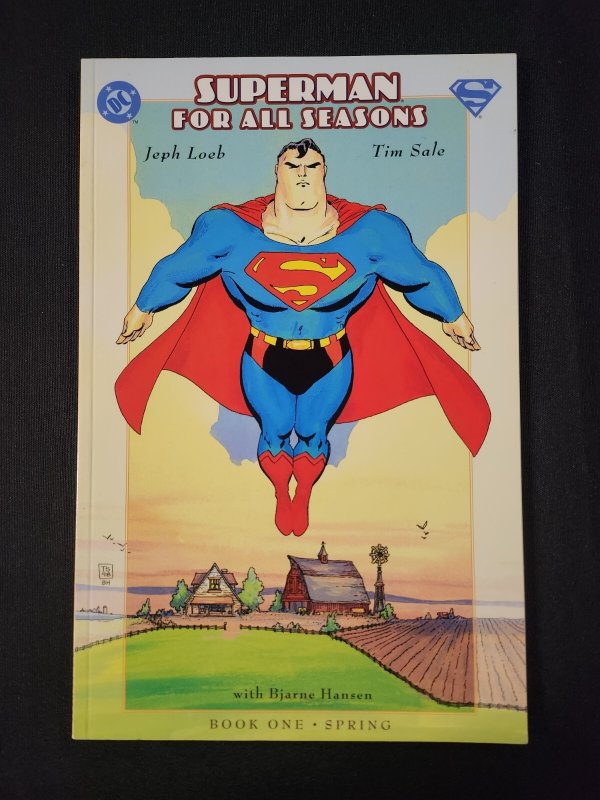 Superman 4PC #1-4 - Tim Sale Art / Jeph Loeb Script TPB (9.2ob) 1998