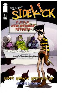 7 Paul Jenkins' Sidekick Image Comic Books # 1 2 3 4 5 Spectacular # 1 2 BH6