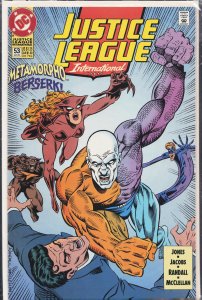 Justice League International #53 (1993) Metamorpho