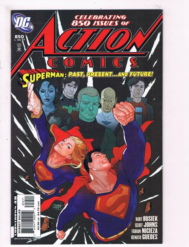 Action Comics # 850 NM 1st Print DC Comic Book 2007 Superman Batman Flash S61