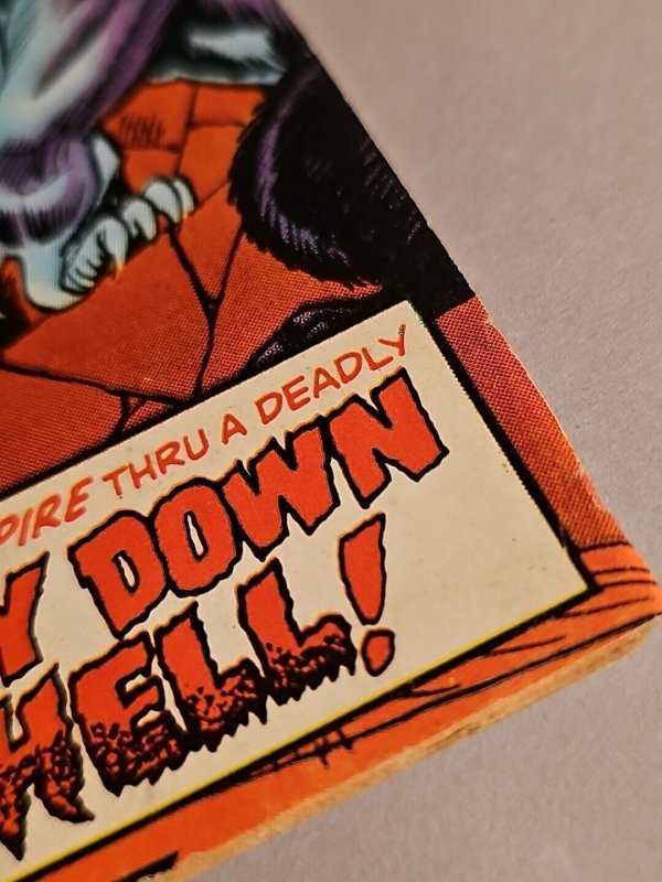 1975 Adventure Into Fear 28 Morbius Simon Stroud app VG Living Vampire