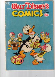 Walt Disney's Comics & Stories #103 (1949) Carl Barks Donald, Boys Egg H...
