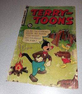 Terry Toons #80 Golden Age 1950 precode heckle and jeckle mighty mouse new art