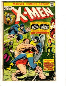 (Uncanny) X-Men # 86 VG Marvel Comic Book Sentinels Iceman Beast Cyclops CR54B