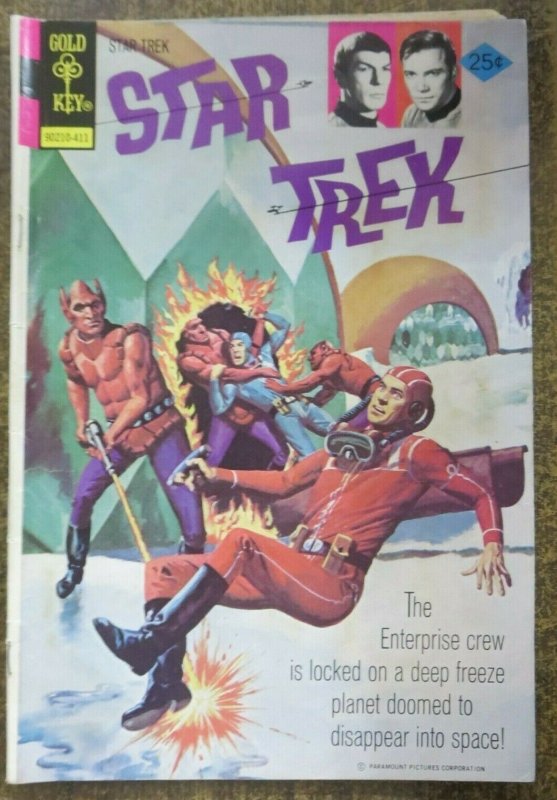 STAR TREK #27 (Gold Key, 11/1974) GOOD PLUS Classic Adaptation