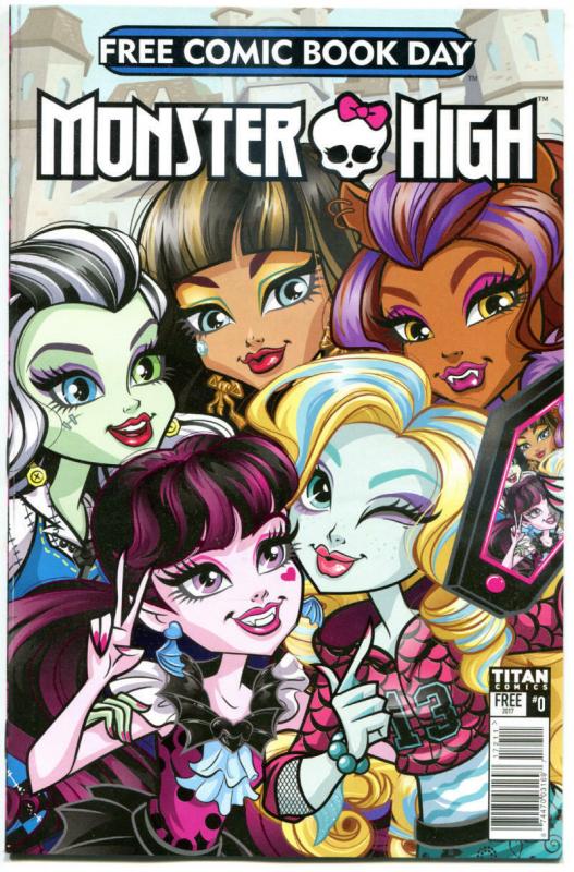 MONSTER HIGH #0, NM, FCBD, Mad Science Fair, 2017, more Promo / items in store